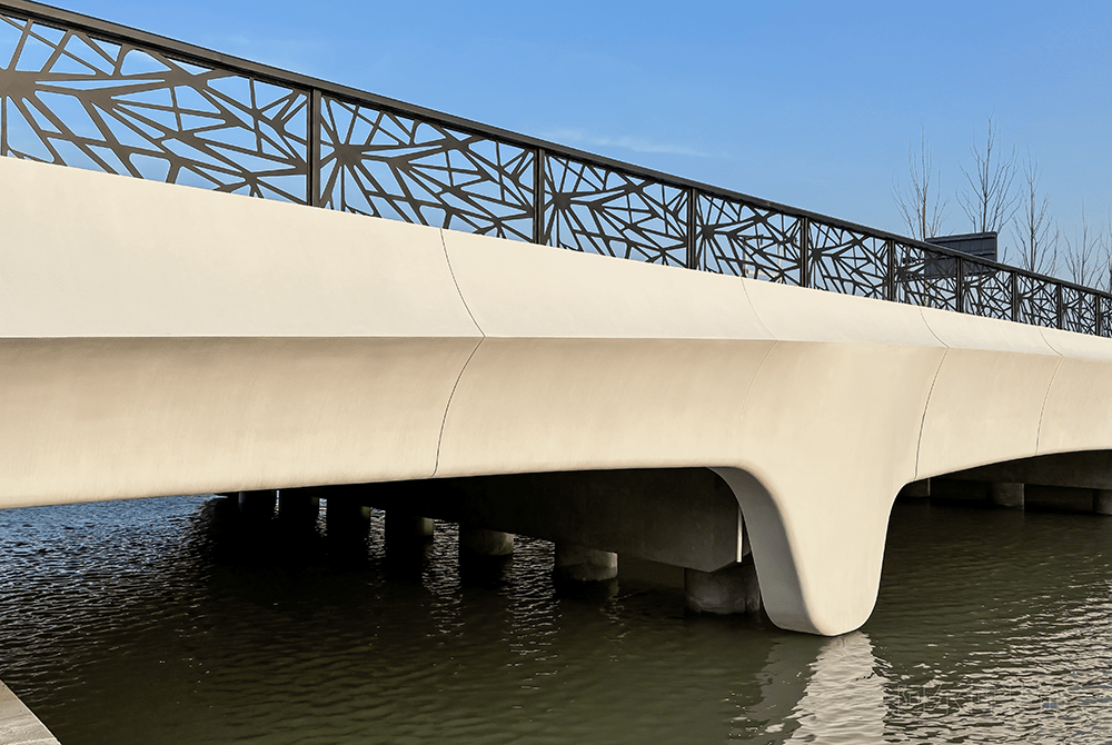 阿爾博藝術(shù)混凝土大型橋梁裝飾板